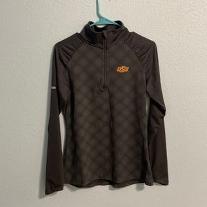 OSU dry-fit pull over
